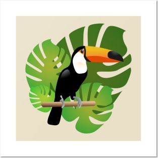 Toucan in the Green Posters and Art